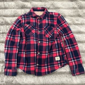 Fleece button up